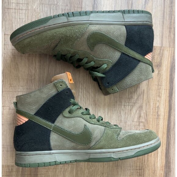 Men's Rare Nike Nike Dunk High NL "No liner" 311296 331 Size 8